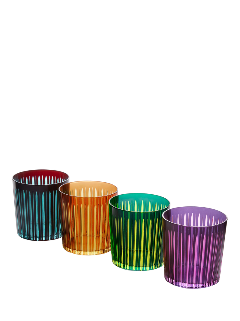 L'OBJET Old Fashioned Tumblers set of 4, imported from the UK