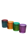 L'OBJET Old Fashioned Tumblers set of 4, imported from the UK