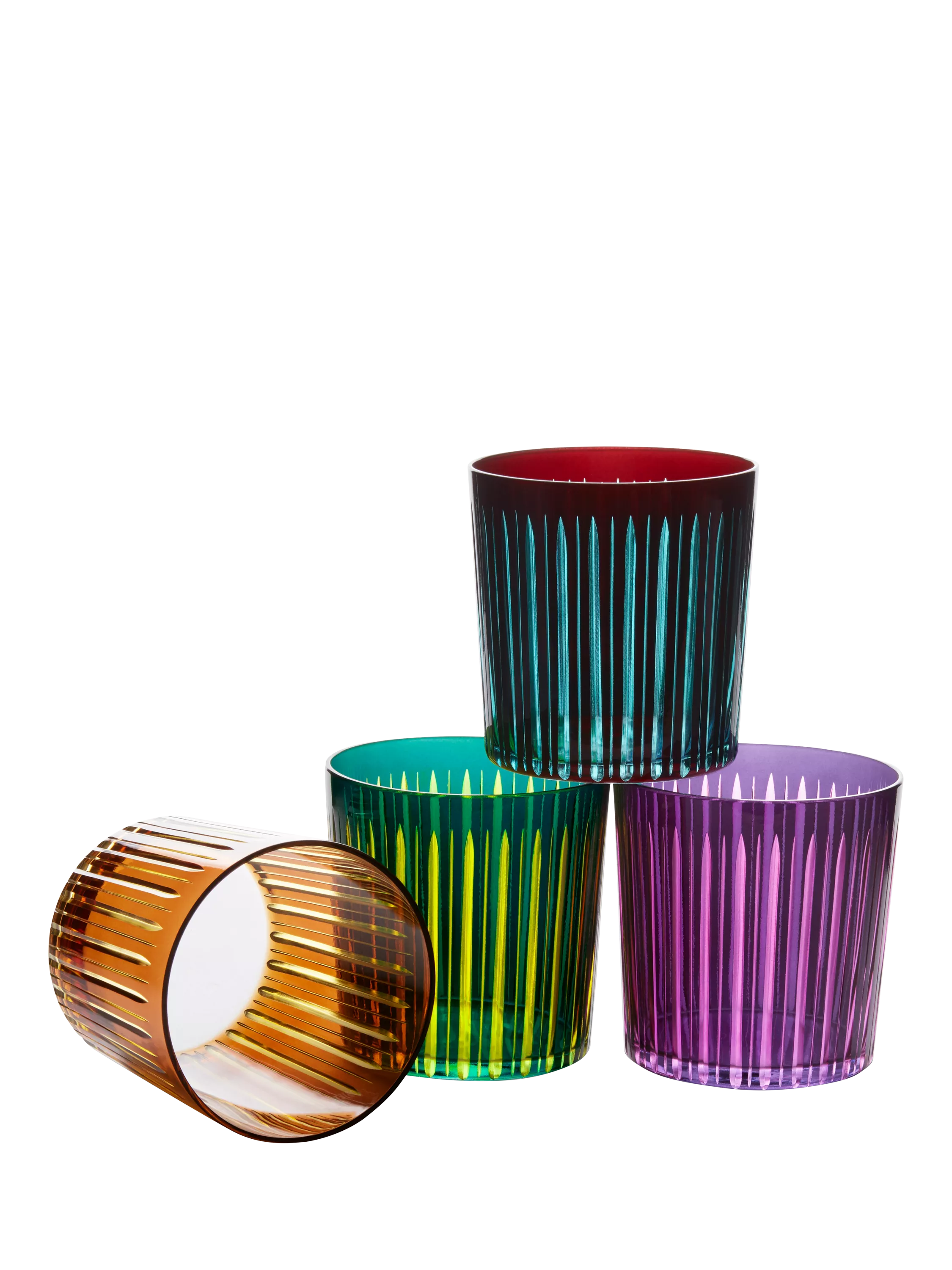 L'OBJET Old Fashioned Tumblers set of 4, imported from the UK