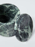 John Lewis green marble lidded pot, imported from the UK