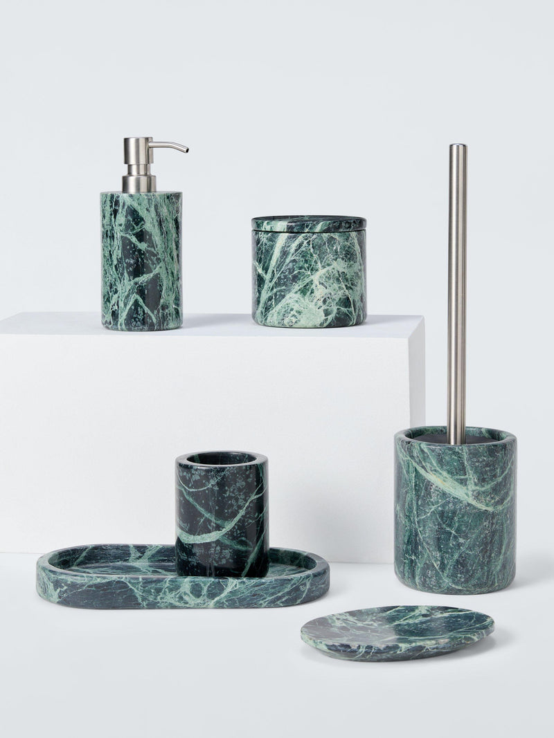 John Lewis green marble lidded pot, imported from the UK