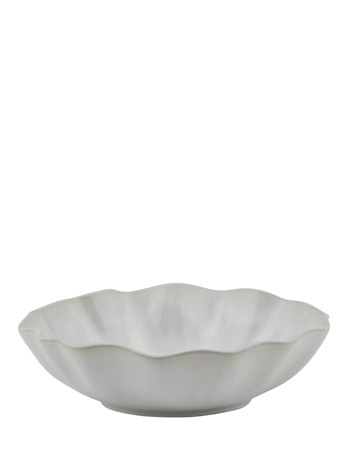 Neptune stoneware pasta bowl white 22.5cm British brand