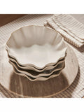 Neptune stoneware pasta bowl white 22.5cm British brand
