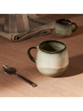Neptune stoneware cappuccino mug 360ml natural, imported from the UK
