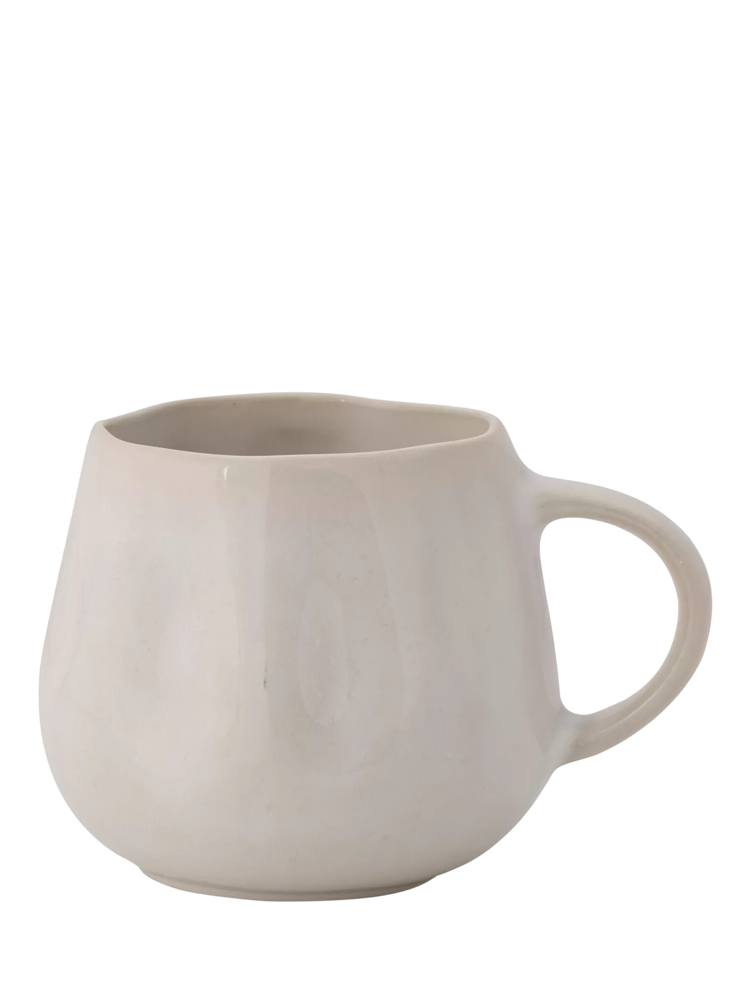 Neptune Sennen stoneware mug 380ml white, imported from the UK