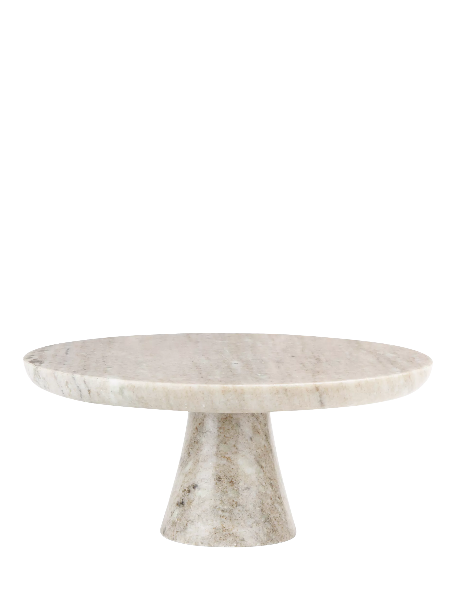 Neptune marble cake stand 30cm hand-carved solid marble, UK version