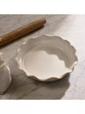 Neptune Bramley stoneware pie dish 26.7cm - British product