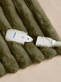 Silentnight faux fur heated throw 120x160cm, imported from the UK