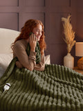Silentnight faux fur heated throw 120x160cm, imported from the UK