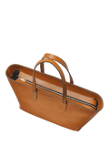 Aspinal of London East West Leather Tote Bag in Tan - British product