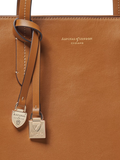 Aspinal of London East West Leather Tote Bag in Tan - British product