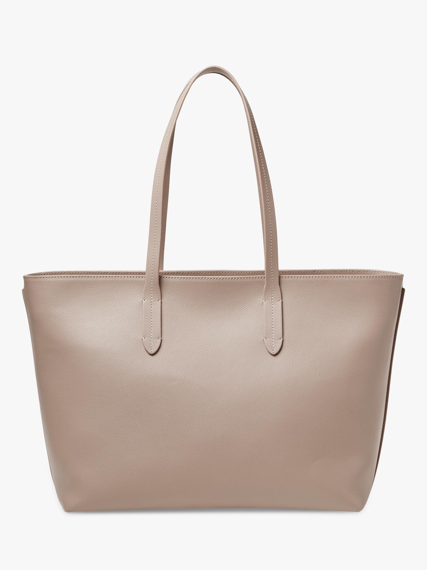 Aspinal of London East West leather tote bag, British brand