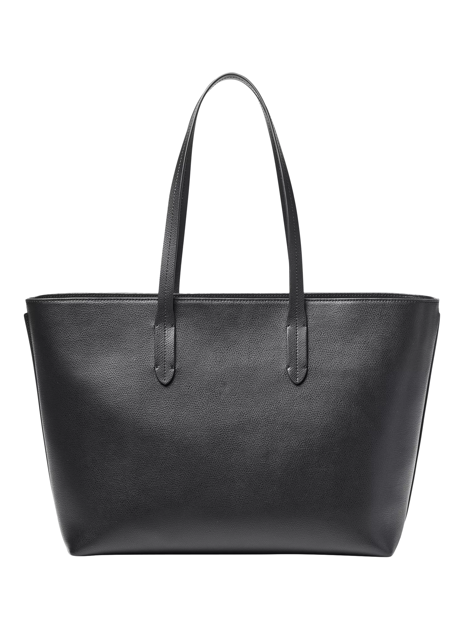 Aspinal of London leather tote bag black - British product