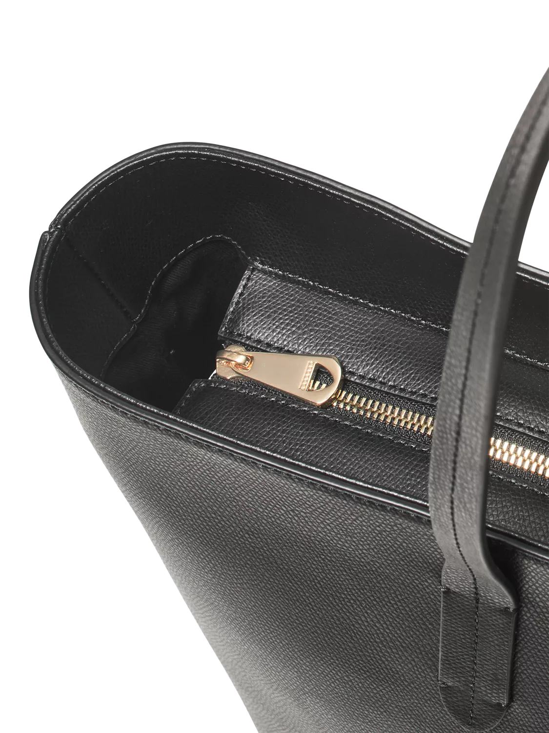 Aspinal of London leather tote bag black - British product