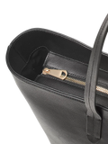 Aspinal of London leather tote bag black - British product