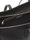 Aspinal of London leather tote bag black - British product