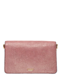 Aspinal of London Eliza leather clutch bag in Cassis (British brand)