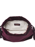 Aspinal of London Cassis velvet evening bag, imported from the UK