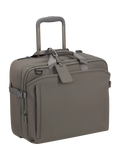 Lipault LOST IN BERLIN Cabin Size Rolling Tote, 26L, Ash Stone