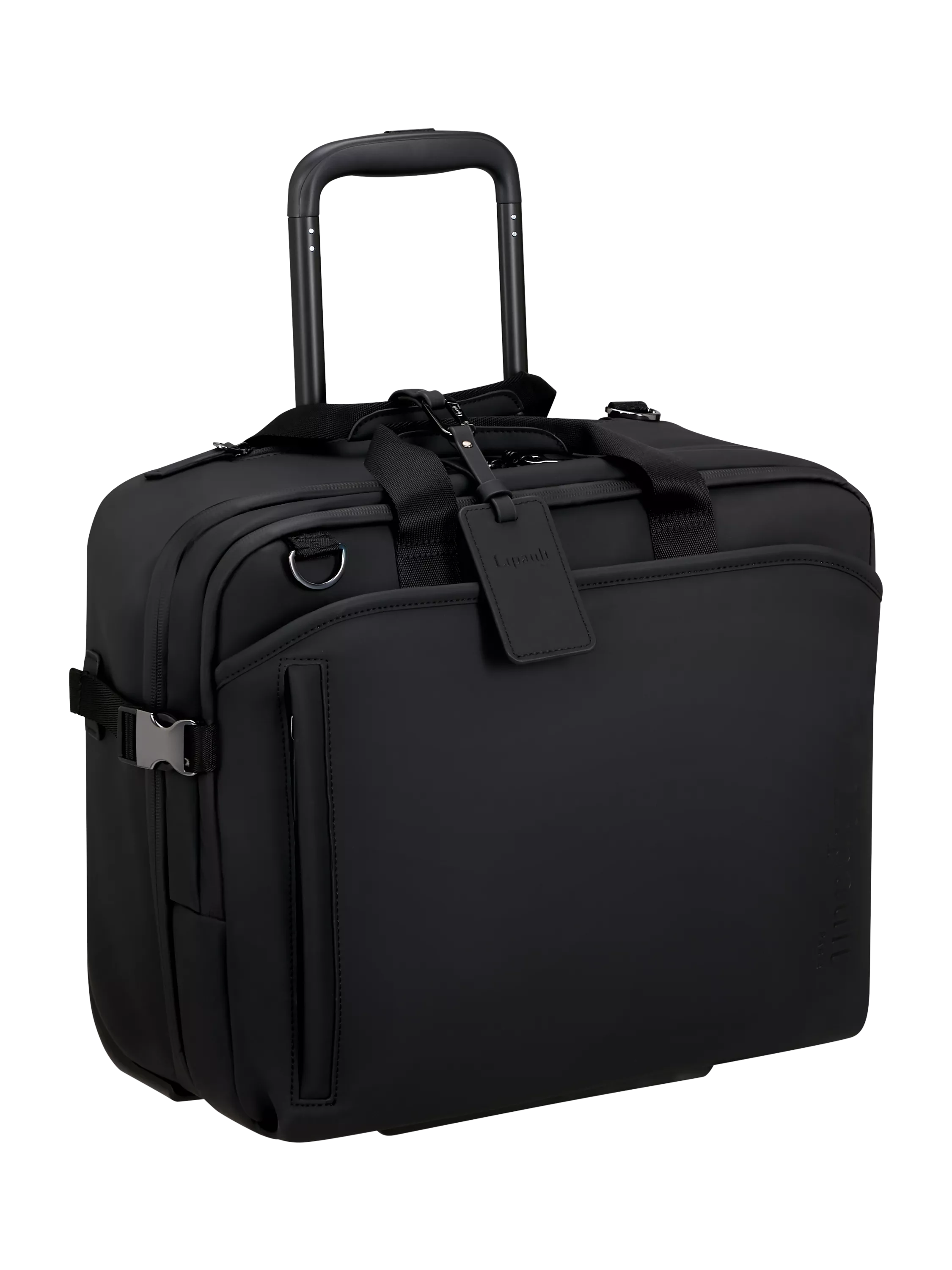Lipault LOST IN BERLIN Cabin Size Rolling Tote, 26L, Black