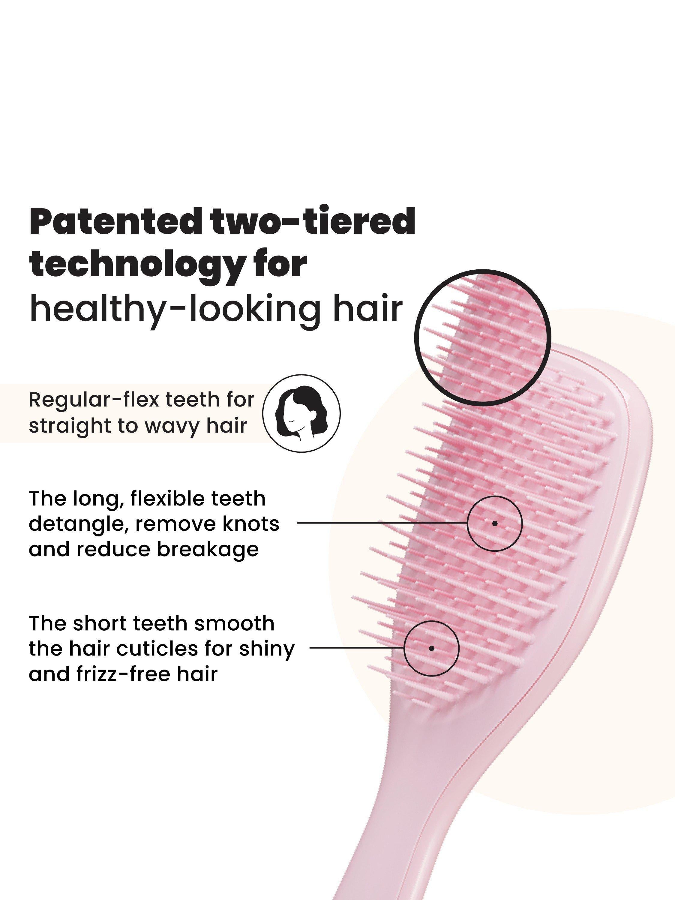 Tangle Teezer mini detangler hair brush millennial pink - British product