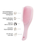 Tangle Teezer mini detangler hair brush millennial pink - British product