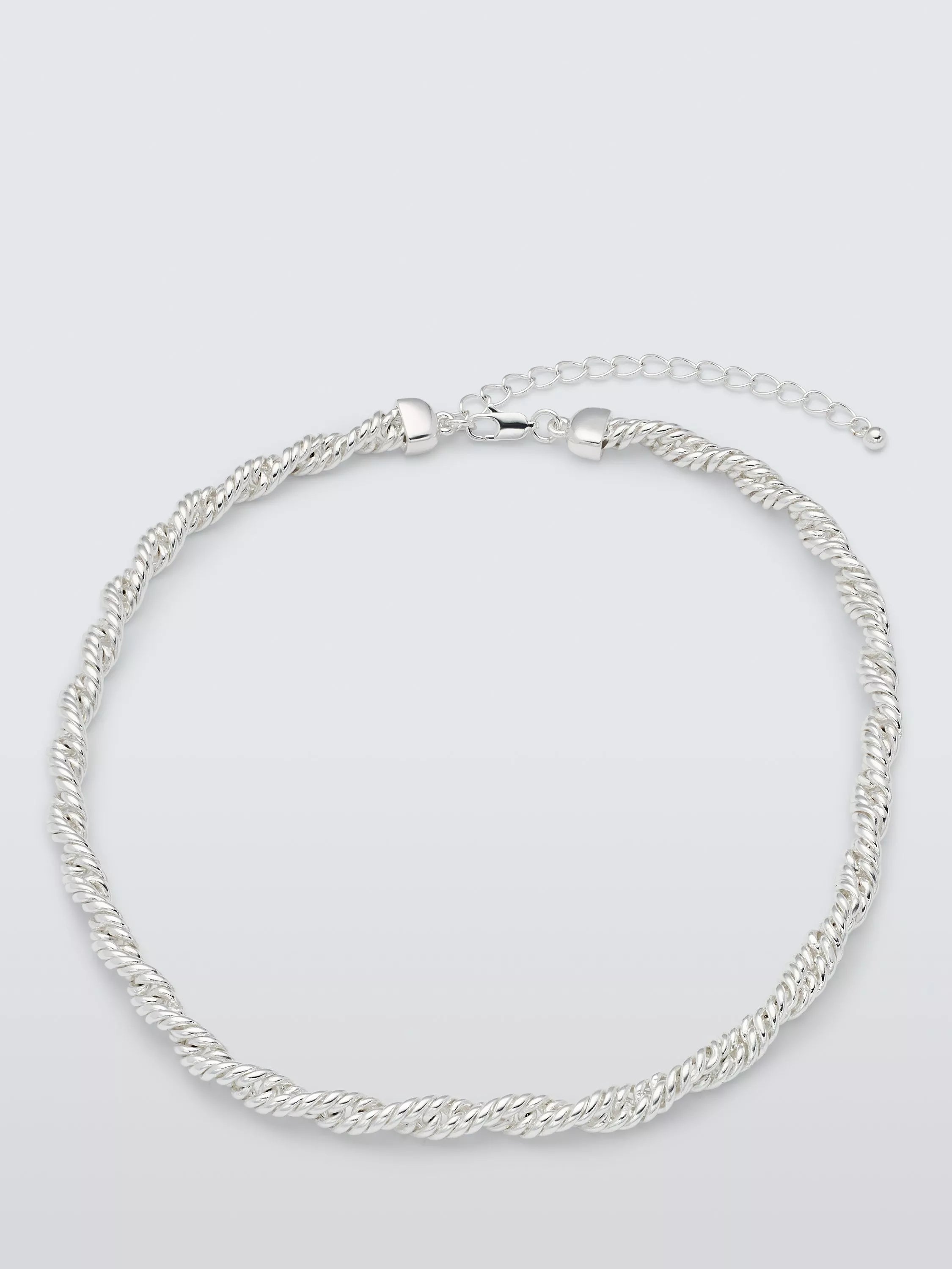 John Lewis Double Rope Twist Necklace 42cm