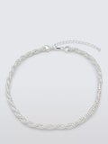 John Lewis Double Rope Twist Necklace 42cm