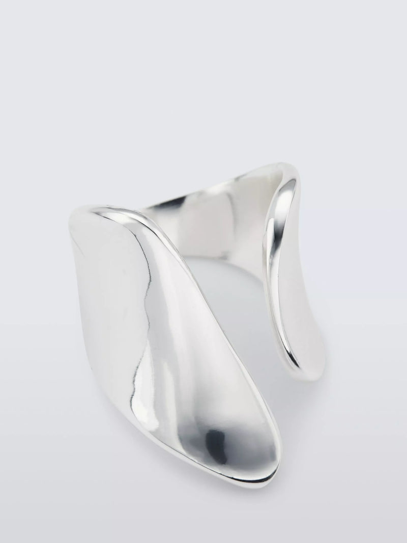 John Lewis open polished ring size R 1/2 - British product