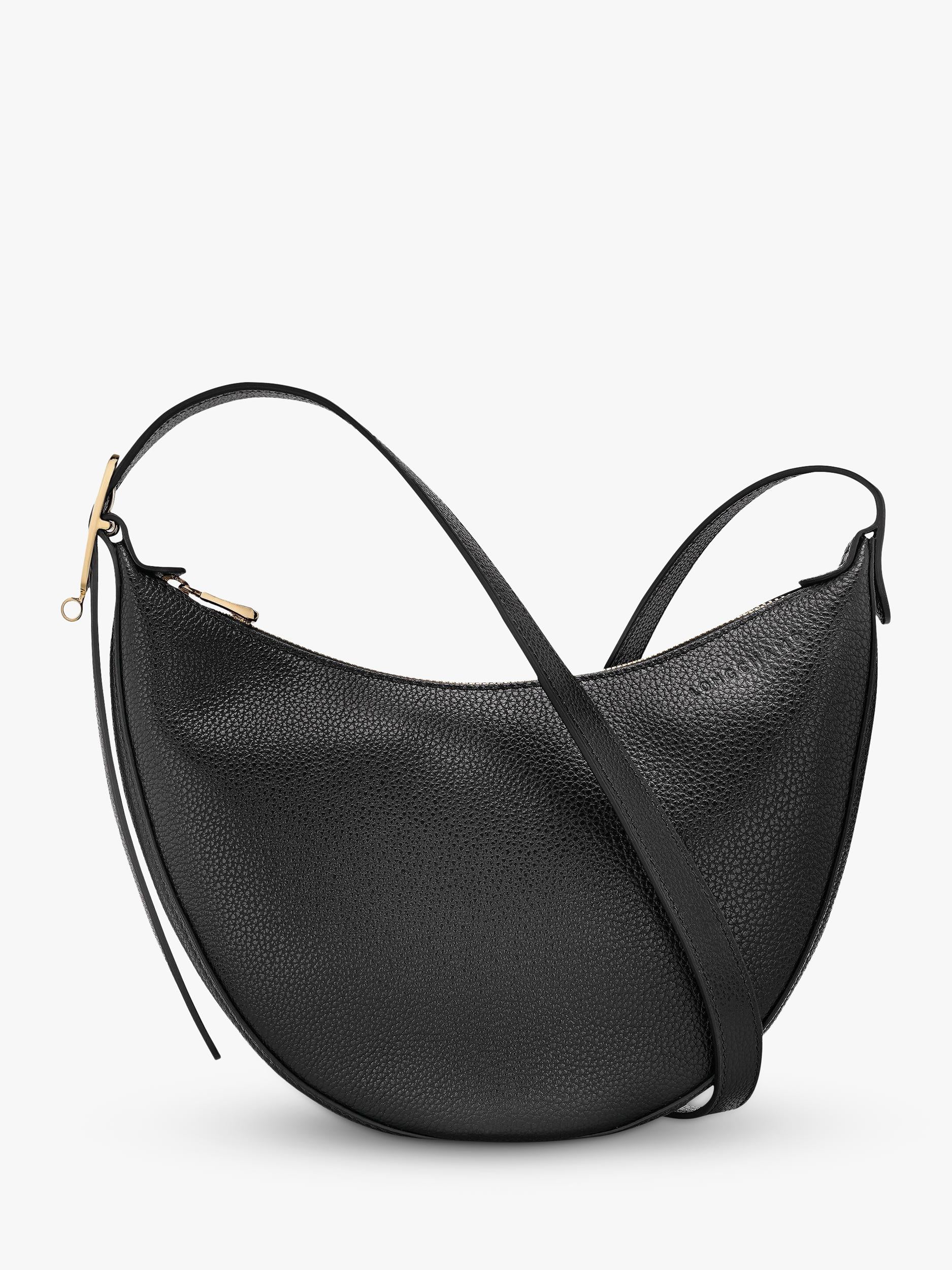 Longchamp Le Foulonné leather crossbody bag, UK version