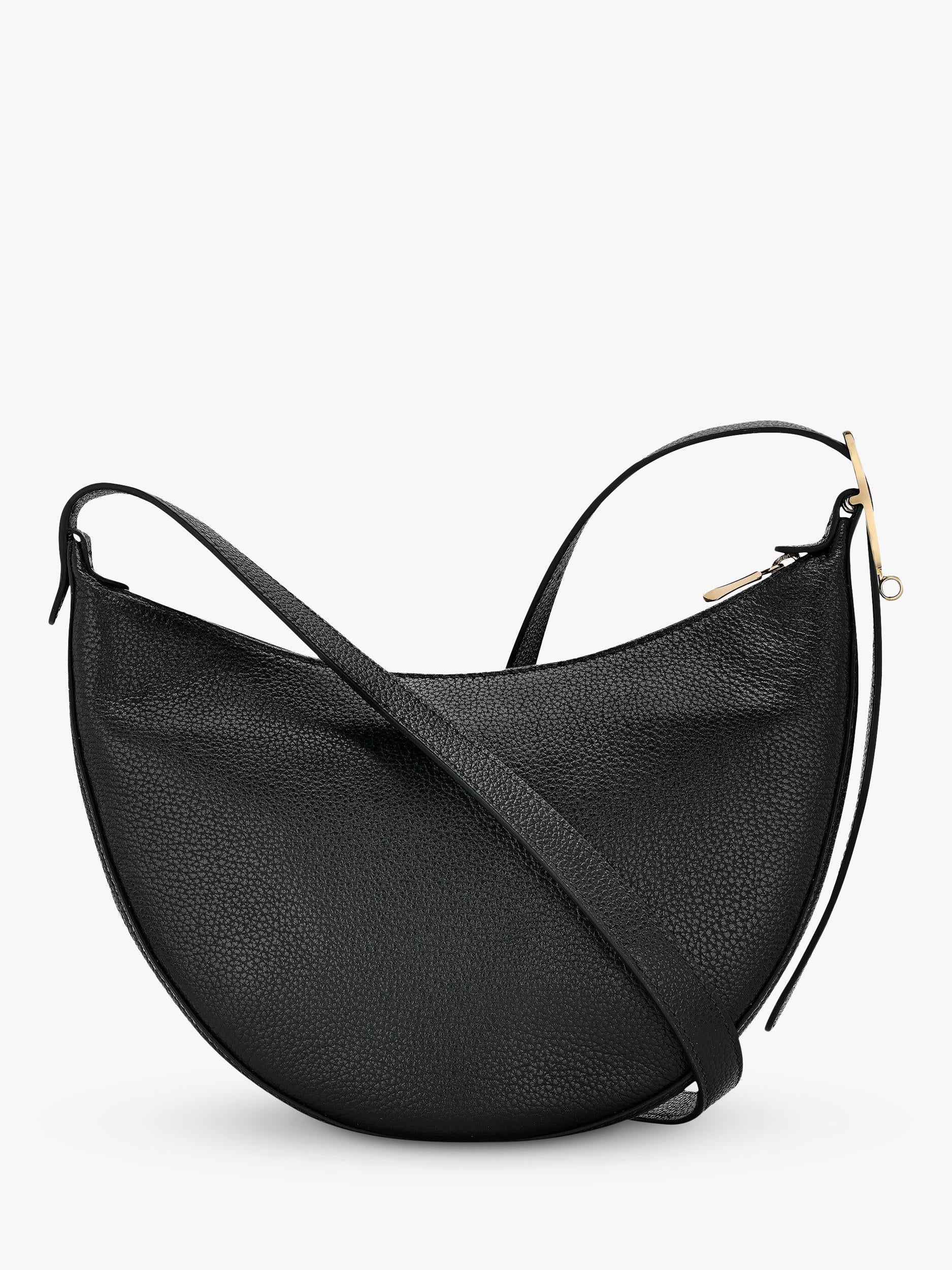 Longchamp Le Foulonné leather crossbody bag, UK version