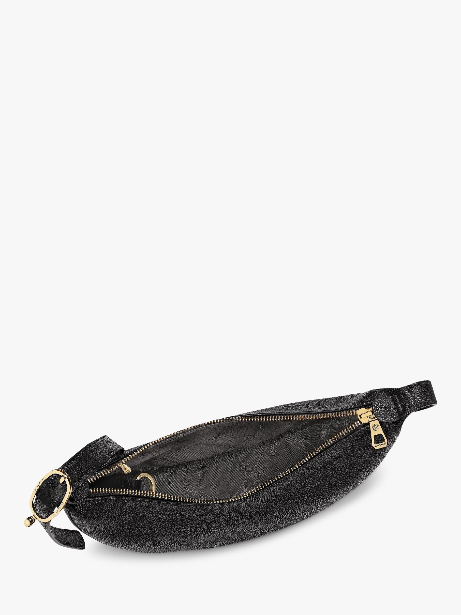 Longchamp Le Foulonné leather crossbody bag, UK version