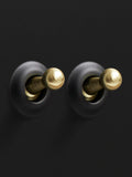 Dowsing & Reynolds matt black double toggle switch - British product