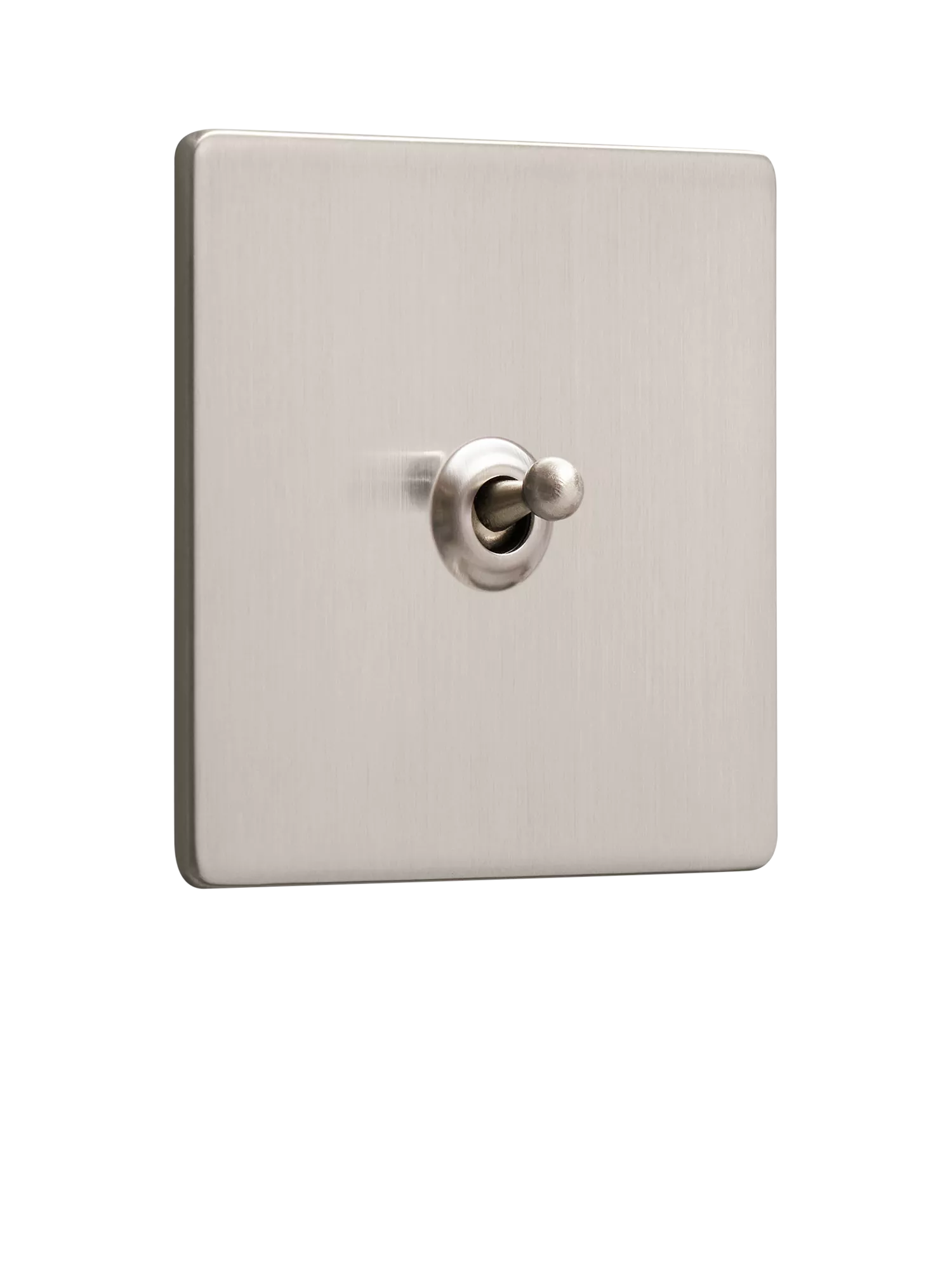 Dowsing & Reynolds Soft Silver Single Toggle Switch