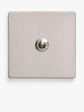 Dowsing & Reynolds soft silver toggle switch, UK version