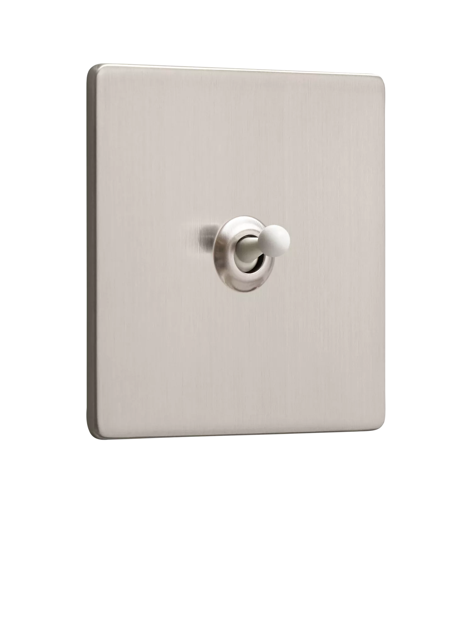 Dowsing & Reynolds soft silver toggle switch, UK version