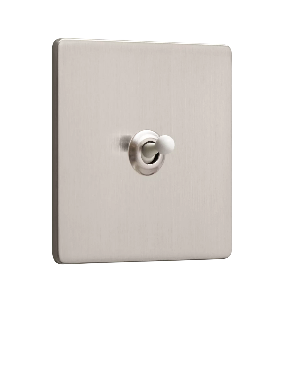 Dowsing & Reynolds soft silver toggle switch, UK version