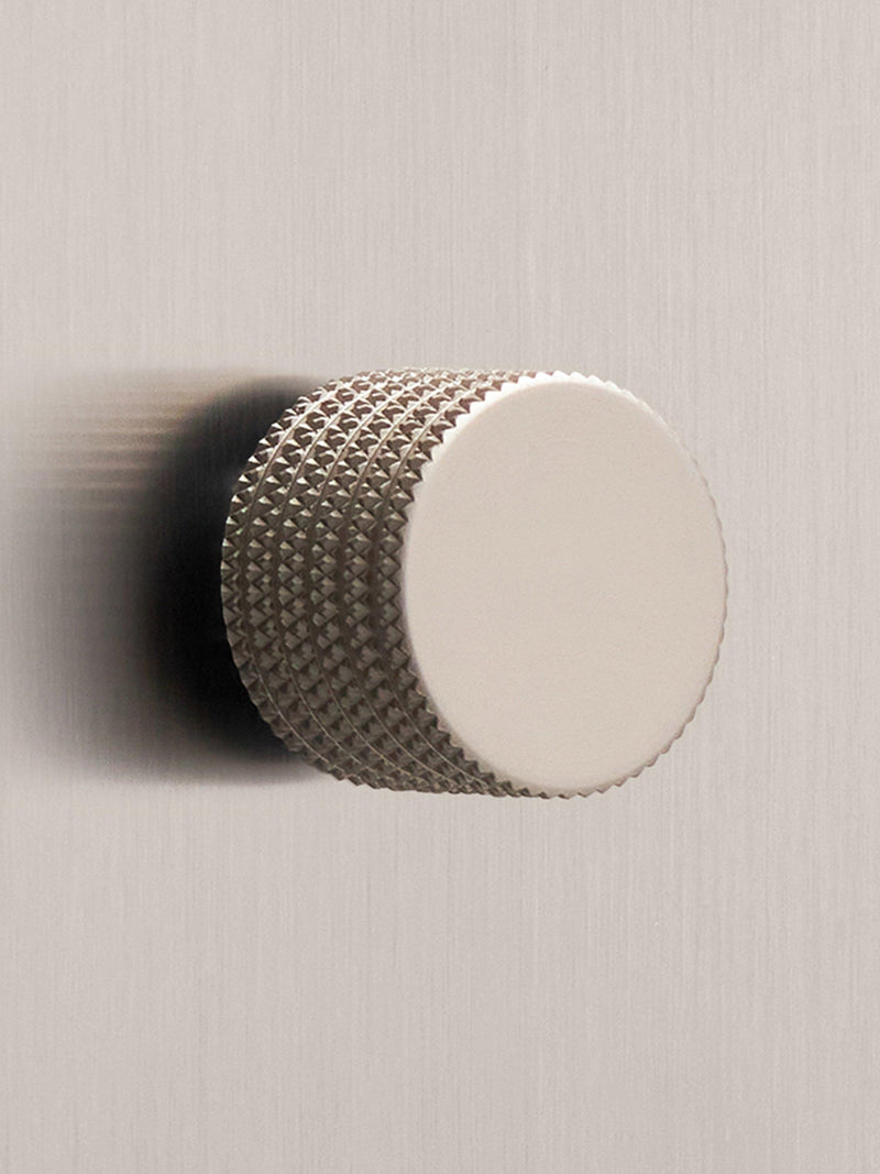 Dowsing & Reynolds brushed silver single dimmer switch, UK version