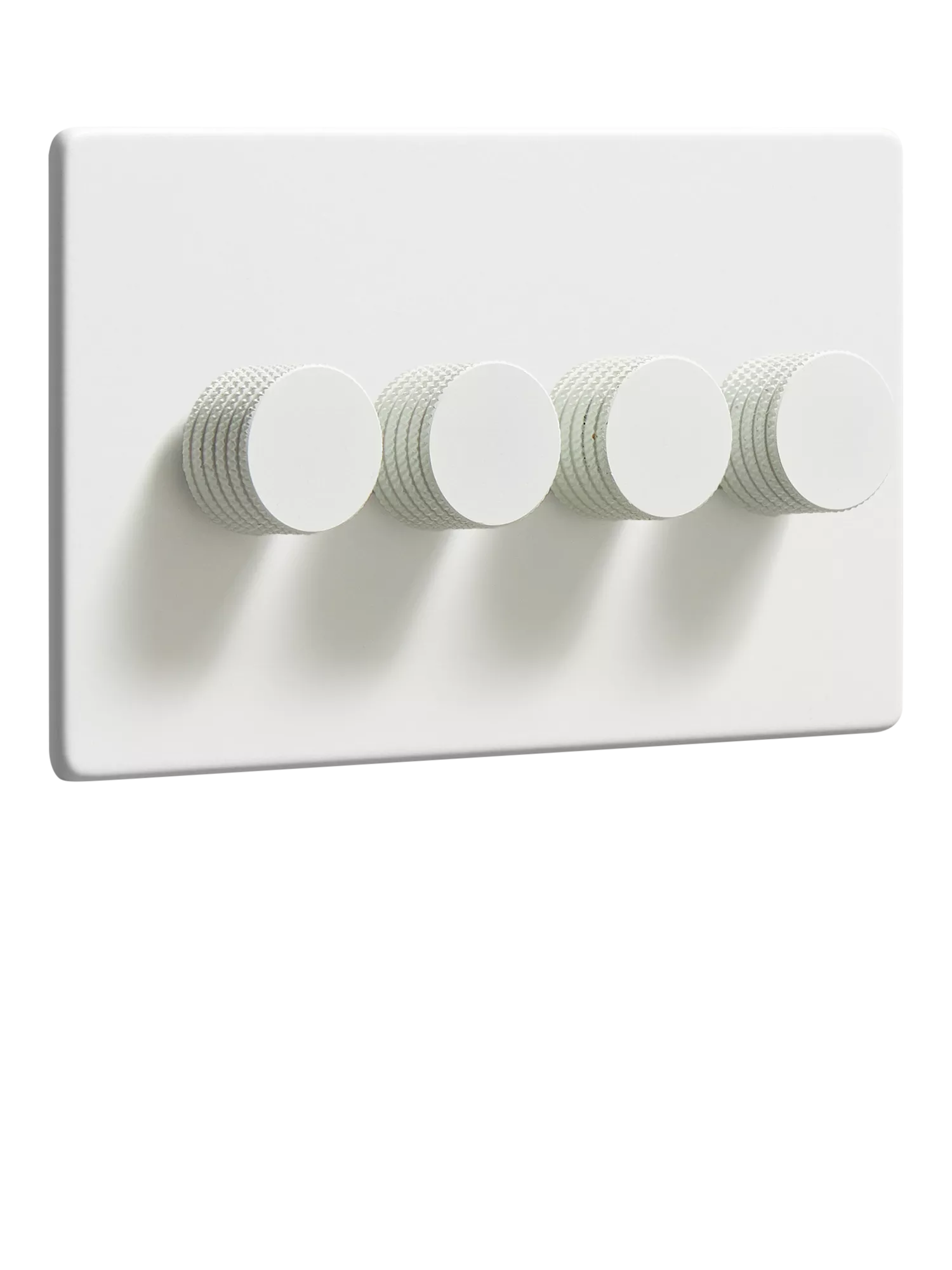 Dowsing & Reynolds Soft White Quadruple Dimmer Switch