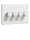 Dowsing & Reynolds Soft White Quadruple Dimmer Switch