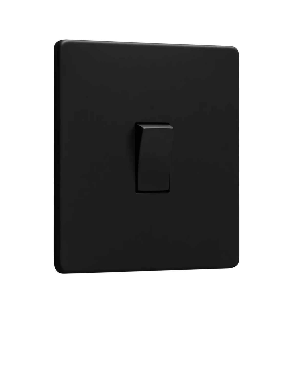 Dowsing & Reynolds matt black rocker switch, imported from the UK