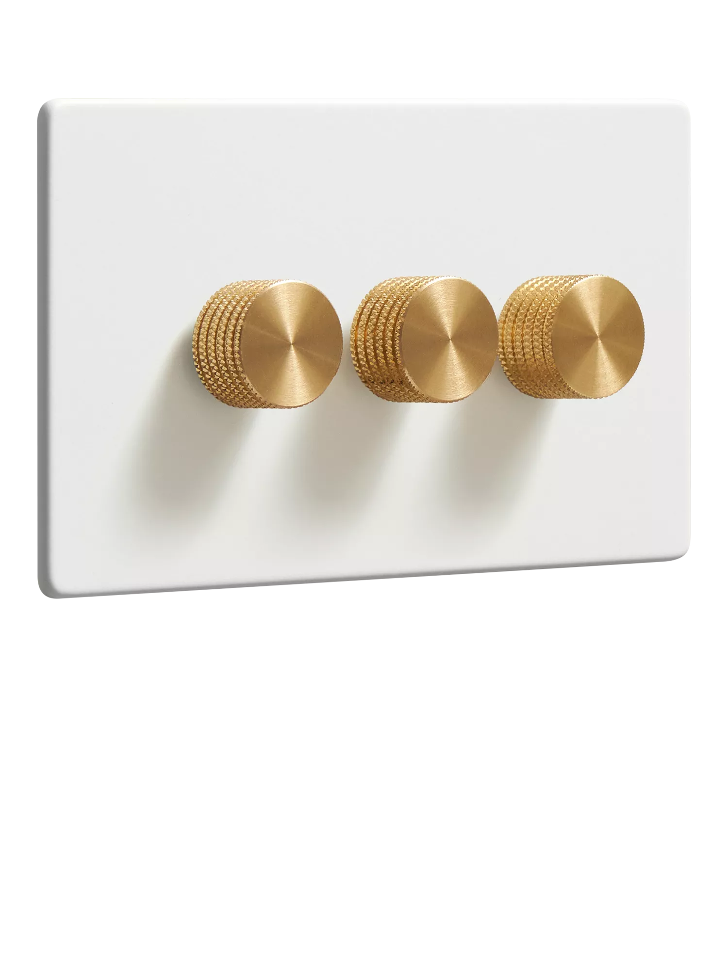 Dowsing & Reynolds triple dimmer switch soft white matte - British product