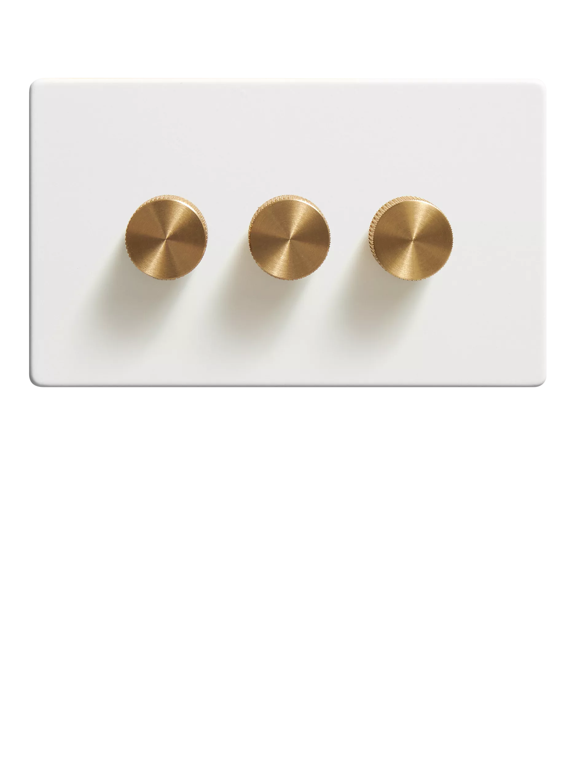 Dowsing & Reynolds triple dimmer switch soft white matte - British product