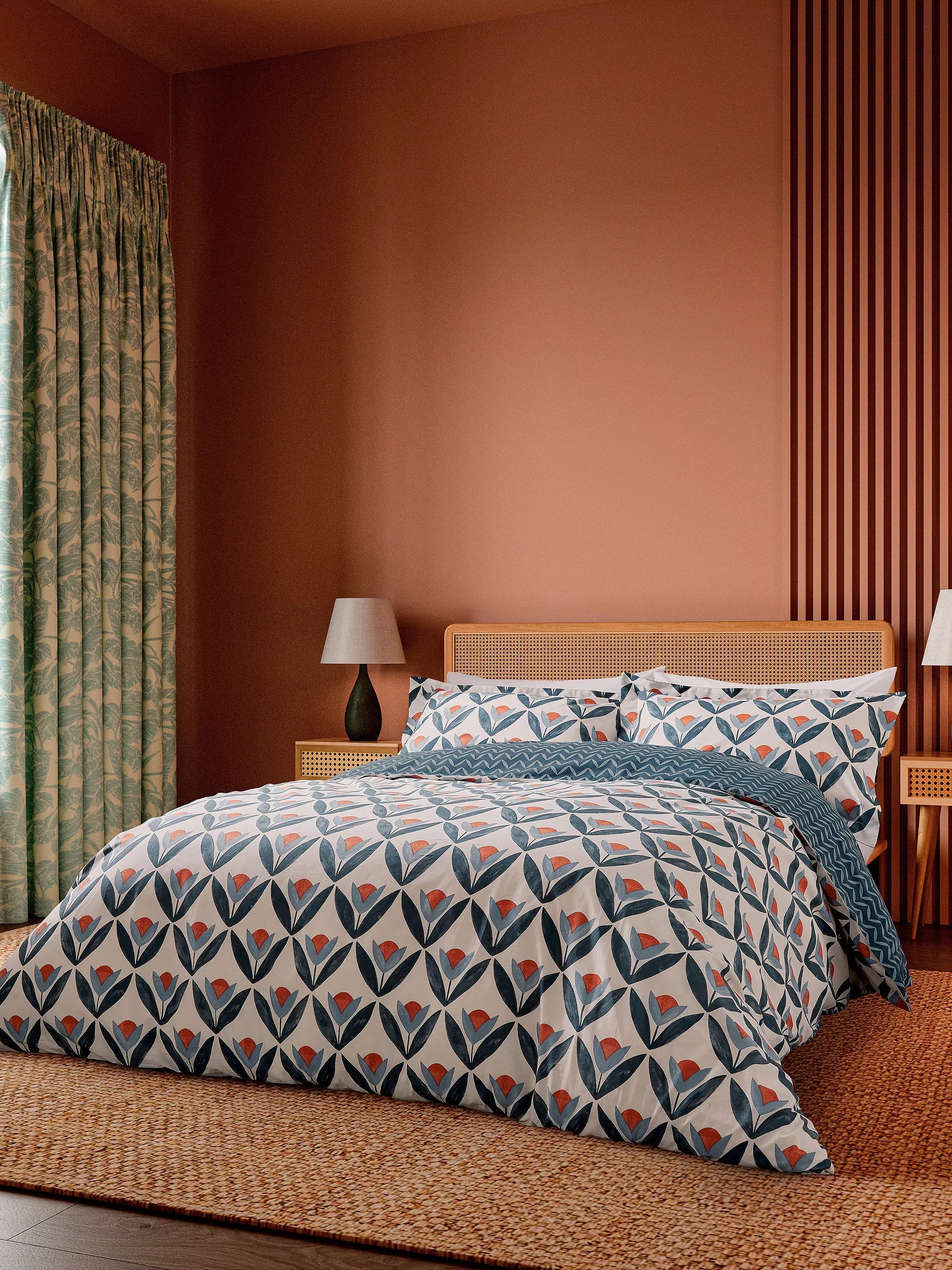 Scion Tulip duvet cover set double, British brand