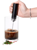 AdHoc milk and sauce frother black - imported from the UK