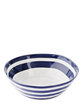 Guzzini Riviera melamine serving bowl 30cm blue, UK version