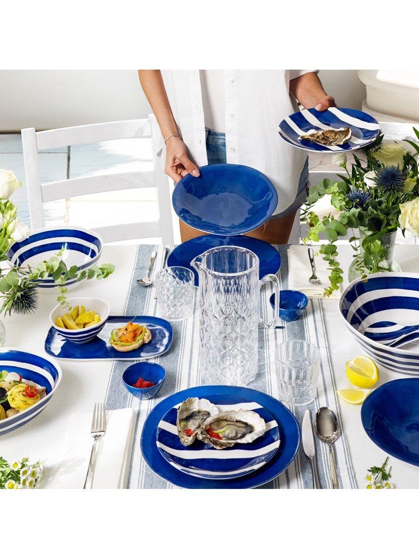 Guzzini dinner plate blue 27cm, UK version