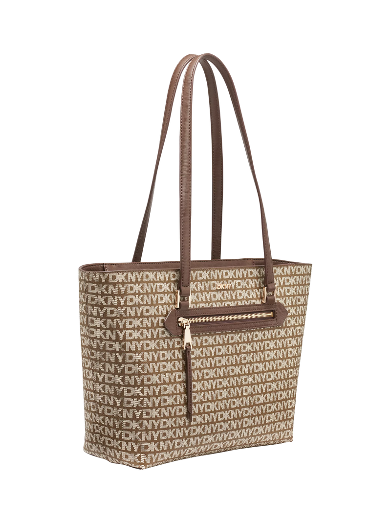DKNY Bryant Avenue medium logo tote bag - British product
