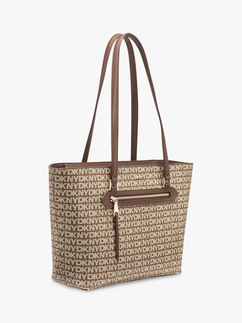 DKNY Bryant Avenue medium logo tote bag - British product