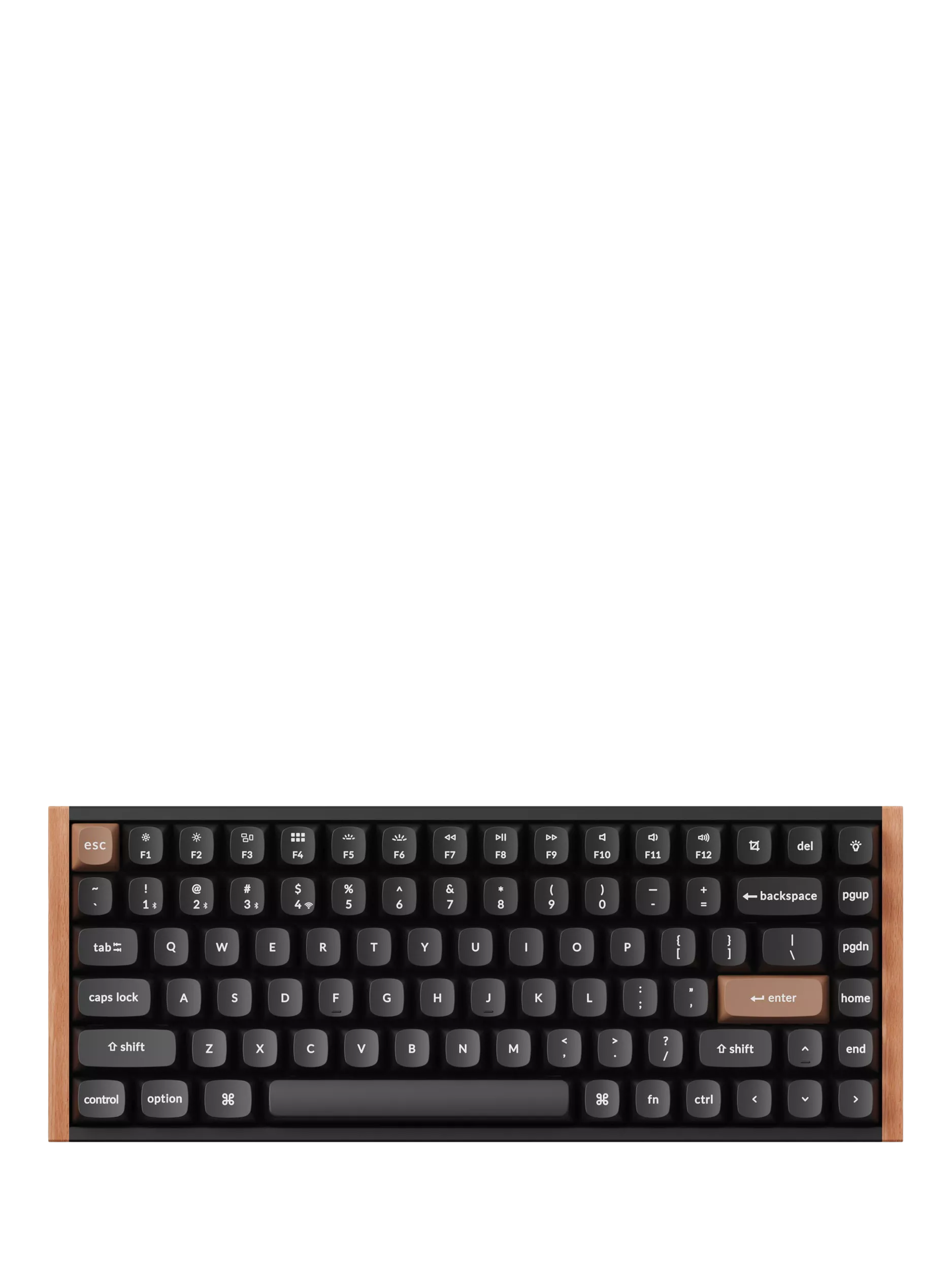 Keychron K2 HE wireless magnetic keyboard black - British product